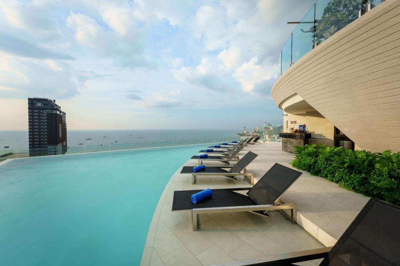 Somerset 芭達亞 外观 照片 Infinity pool at the 39th floor